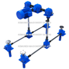 Two Screw Jacks Systems Arrangement